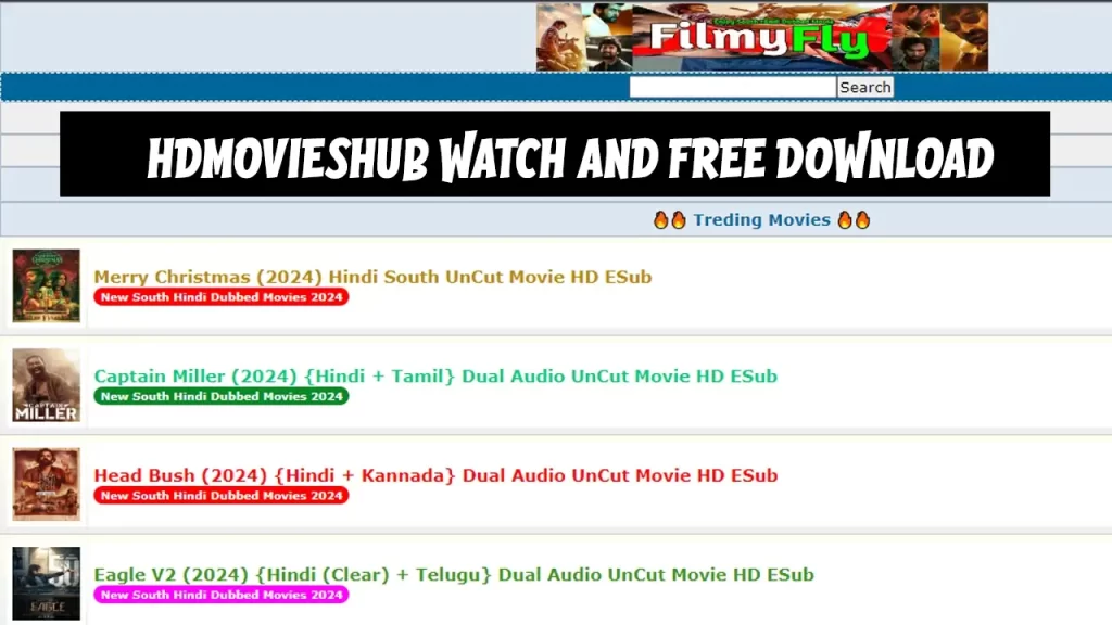 FilmyFly Watch and Free Download Latest Movies (1)