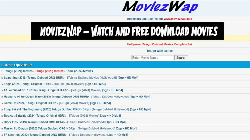 Moviezwap Watch and Free Download Latest Movies