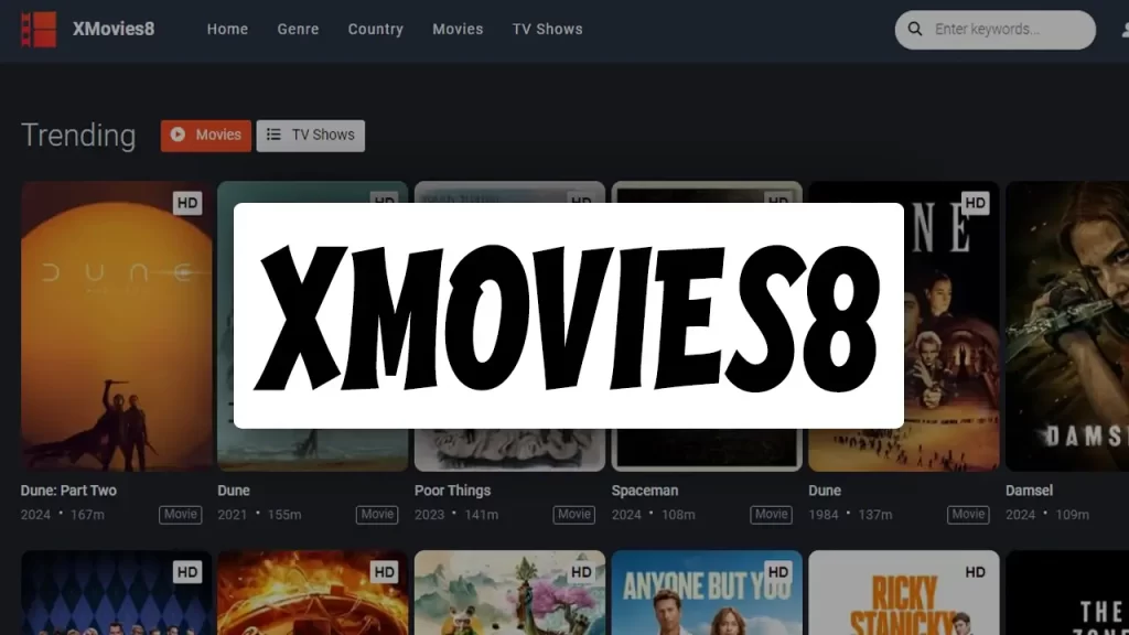 XMovies8 Watch and Free Download Latest Movies